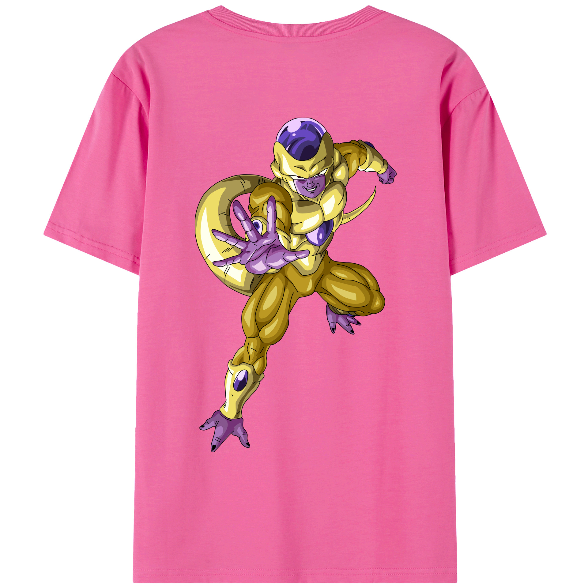 （画像用） ドラゴンボール フリーザ DRAGON BALL Frieza レディース半袖Tシャツ(バックプリント)